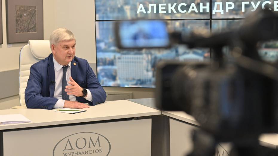 Губернатор Александр Гусев ответит на вопросы воронежцев в прямом эфире 19 августа