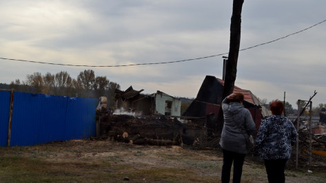 В Подгоренском районе объявили сбор гуманитарной помощи для погорельцев из Николаевки