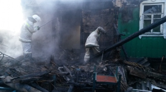 В Новохоперском районе при пожаре  погиб пенсионер