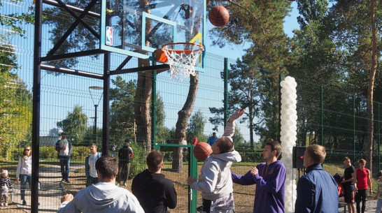 В борисоглебском детском лагере построят новую баскетбольную площадку
