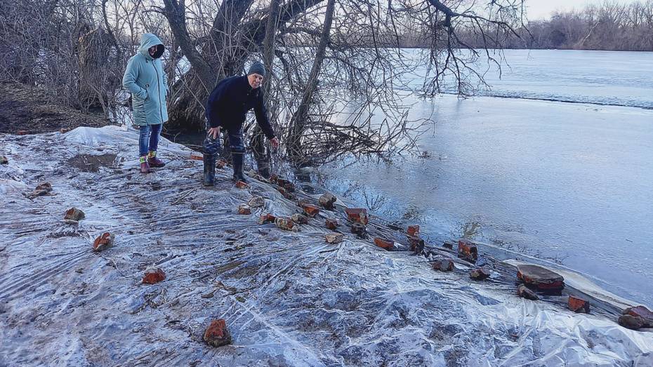 В пруду Калачеевского района спустили лишнюю воду