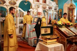 В Терновском районе впервые прошла служба с участием митрополита