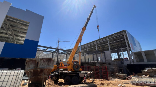 Как продвигается строительство спорткомплекса с бассейном за 528 млн рублей в Шилово в Воронеже