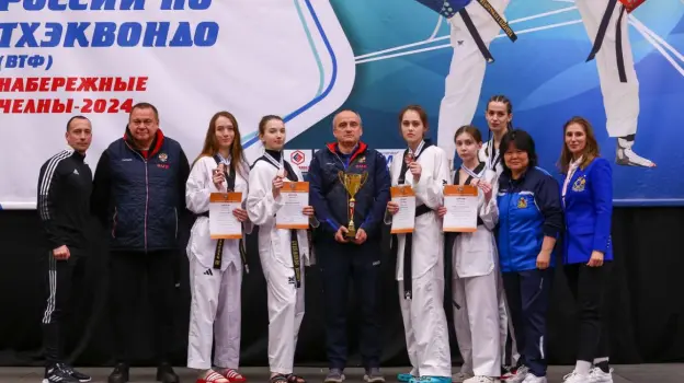 Женская сборная Воронежской области завоевала «бронзу» чемпионата России по тхэквондо