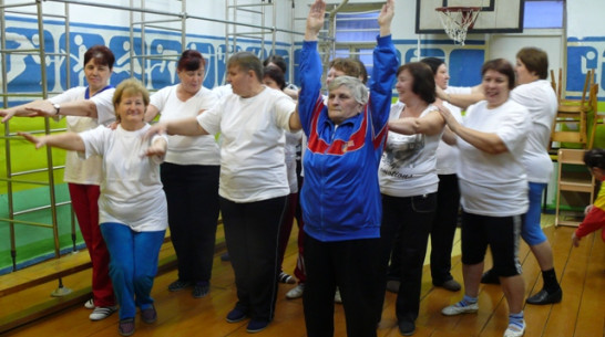Воробьевская пенсионерка открыла фитнес-группу «Здоровье»