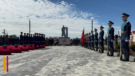 Под Воронежем перезахоронили останки 41 солдата Великой Отечественной войны