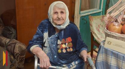 «Лебеду ели – вот какое долголетие мое»: воронежская труженица тыла Анна Картунова отметила столетний юбилей