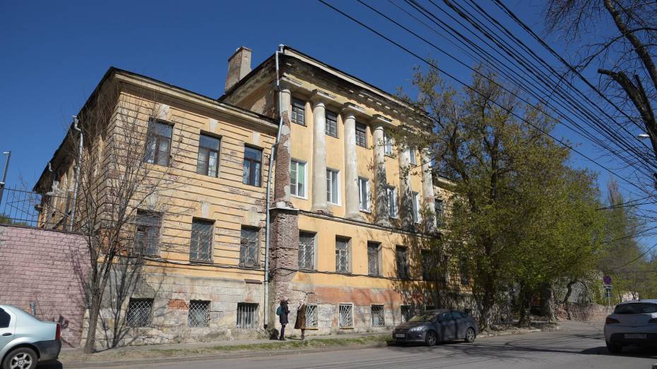 Дом кантонистов в Воронеже отреставрирует местная фирма за 43 млн рублей