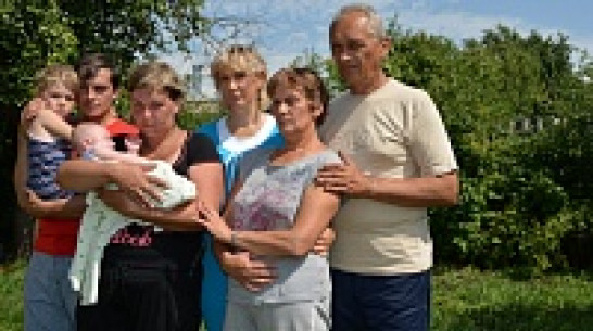 В Нижнедевицкий район приехали  пять семей временных переселенцев с Юго-Востока Украины