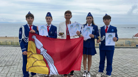 Воронежские школьники стали призерами Всероссийского конкурса юных инспекторов движения