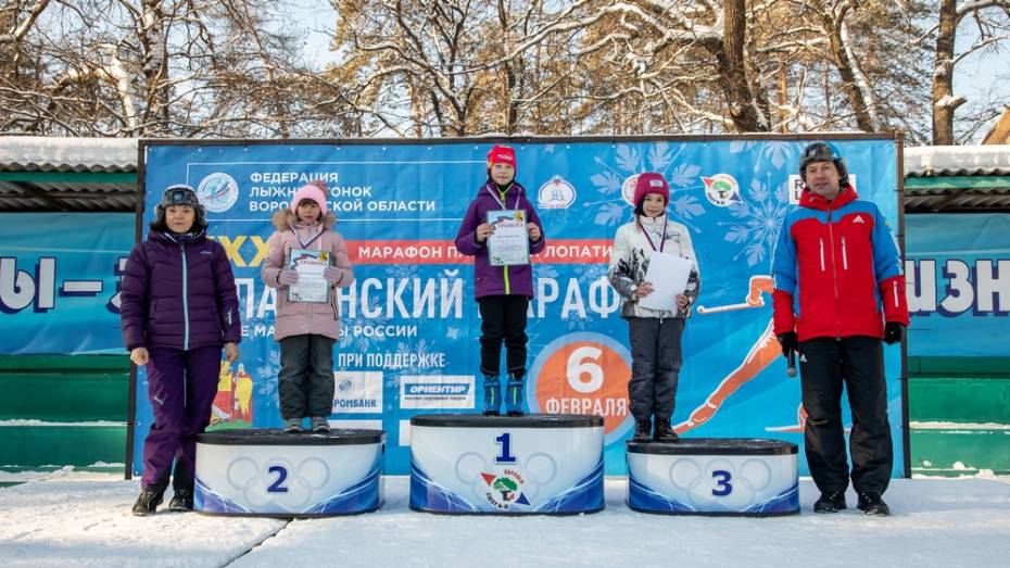 Борисоглебцы выиграли по одному «золоту» и «серебру» на лыжных гонках в Тамбовской области