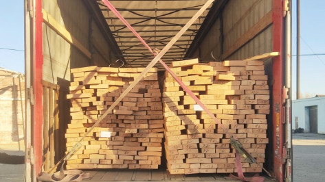 Таможенники пресекли вывоз древесины на 0,5 млн рублей из Воронежа в Казахстан