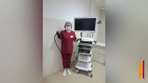 В Семилукскую районную больницу поступило новое эндоскопическое оборудование