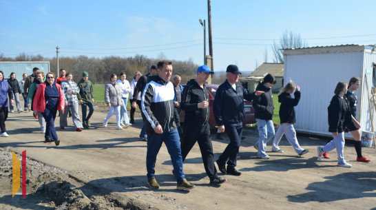 В Воробьевском районе планируют сделать тропу «Здоровье»