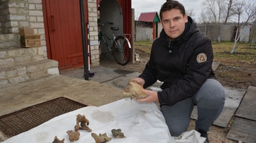 Кости доисторического животного нашли на дне пруда в Воронежской области