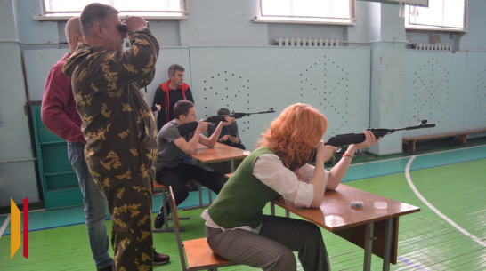 В Воробьевском районе прошли соревнования по пулевой стрельбе