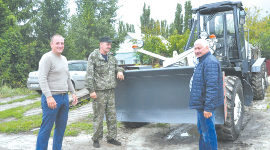 Эртильские коммунальщики получили новую технику