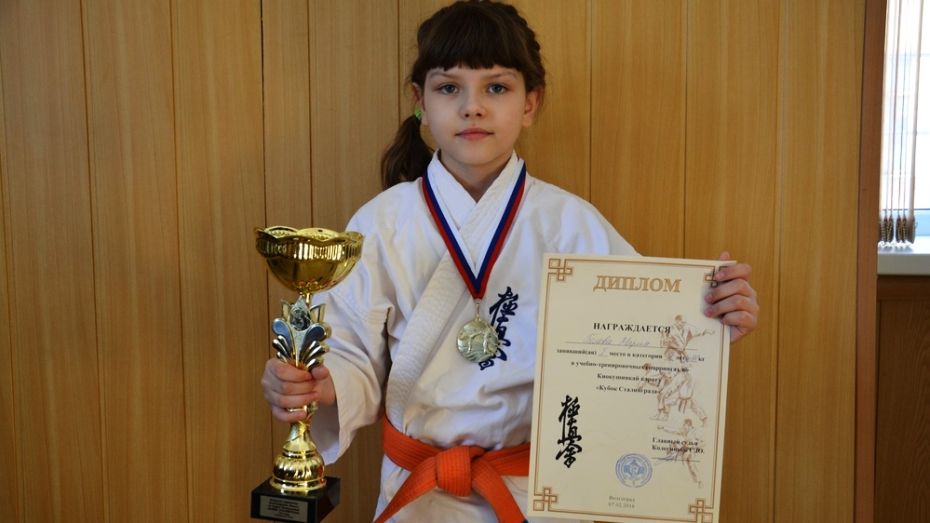 Поворинская каратистка взяла «золото» на межрегиональных соревнованиях