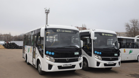 В Воронеже автобусы среднего класса заменили маленькие «Газели» на маршрутах №38 и №47