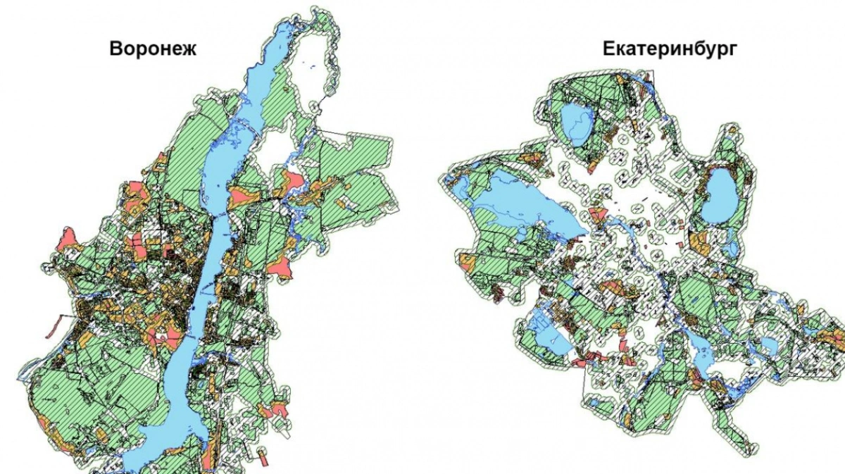 Экологическая карта воронежа
