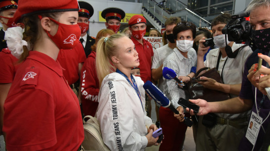 Воронежская гимнастка Ангелина Мельникова одержала победу на соревнованиях в Швейцарии