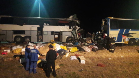 Воронежские следователи начали проверку после гибели 4 человек в аварии с 2 автобусами