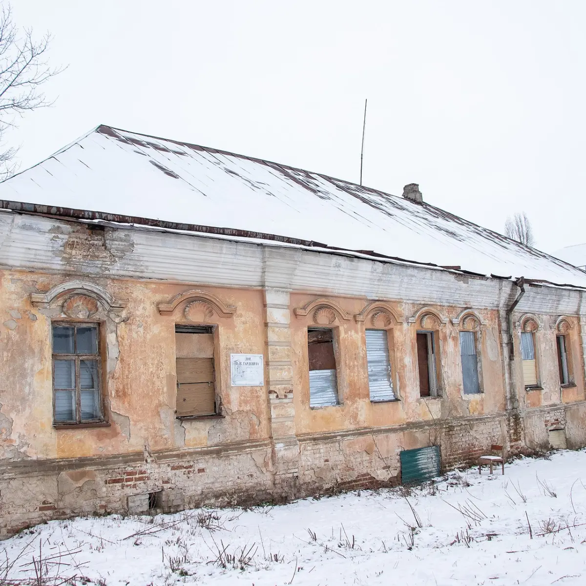 Дом Гарденина в Воронеже отреставрирует местная фирма за 126,2 млн рублей