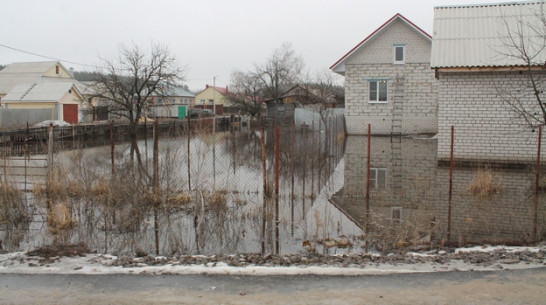 В Новоусманском районе подтоплено почти 400 домовладений