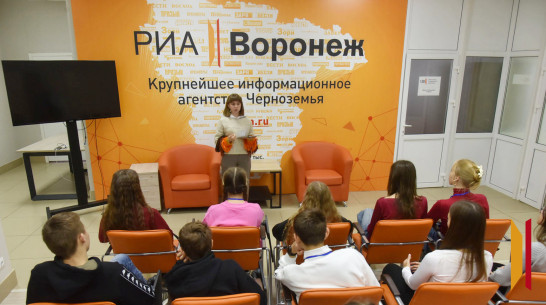 В редакции РИА «Воронеж» прошла экскурсия для участников детского медиафестиваля «В контенте»