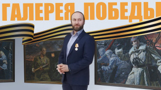 Общественники из лискинского села Масловка организовали акцию «Галерея Победы»