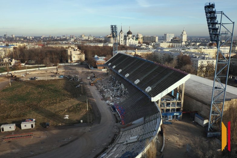 Северная трибуна ЦСП