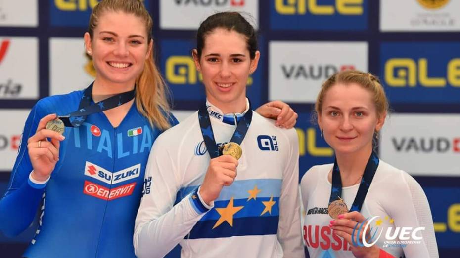 Воспитанница воронежской спортшколы взяла «бронзу» на чемпионате Европы по велоспорту