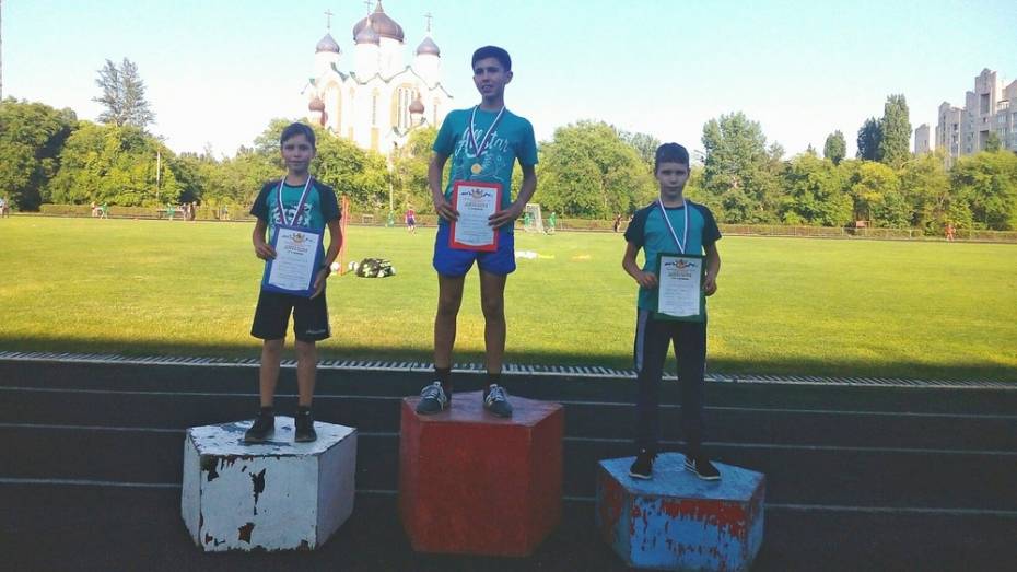Поворинские легкоатлеты выиграли 3 «золота» на первенстве области