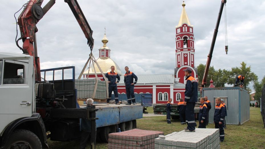 В Борисоглебске начали строительство парка в честь святых Бориса и Глеба