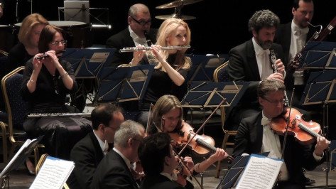 Венский филармонический «Штраус-оркестр» выступил в Воронеже под телефонную какофонию