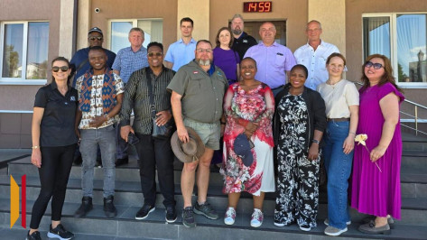 В Репьевском районе побывала делегация из Африки