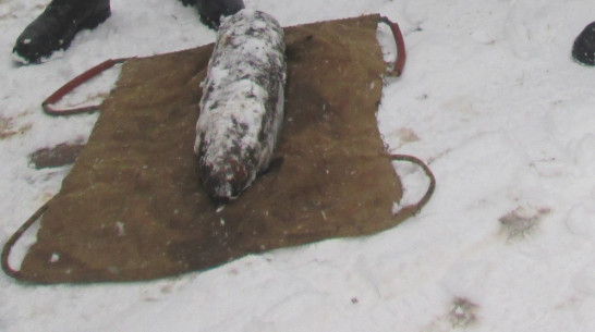 В Семилуках нашли 48-килограммовый снаряд времен войны