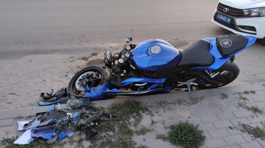 Под Воронежем разбился 36-летний водитель спортивного мотоцикла Yamaha