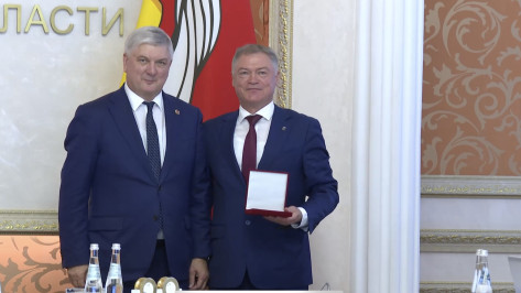 Виктор Логвинов отмечен медалью «За труды во благо земли Воронежской»