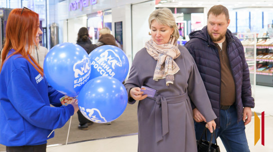 «Молодая гвардия Единой России» поздравила жительниц Воронежской области с Днем матери
