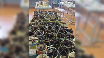 В Воробьевском районе наладили производство окопных свечей