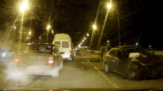 В Воронеже майор полиции погиб в лобовом ДТП на улице Антонова-Овсеенко