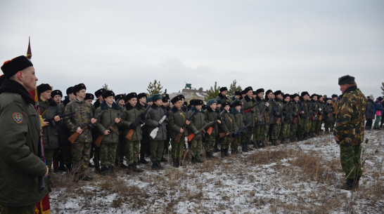 В Верхнемамонском районе проведут военно-спортивную игру «Казачья вьюга – 2018»