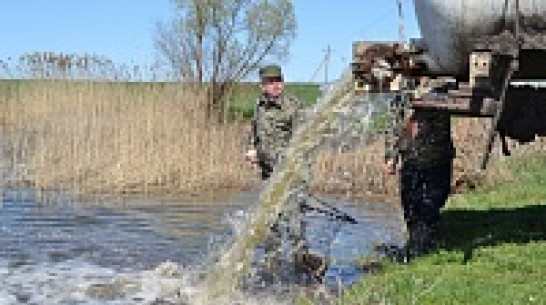  В бутурлиновском селе зарыбили пруд для бесплатной рыбалки