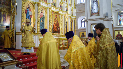 Глава Воронежской митрополии впервые побывал с архипастырским визитом в Лисках