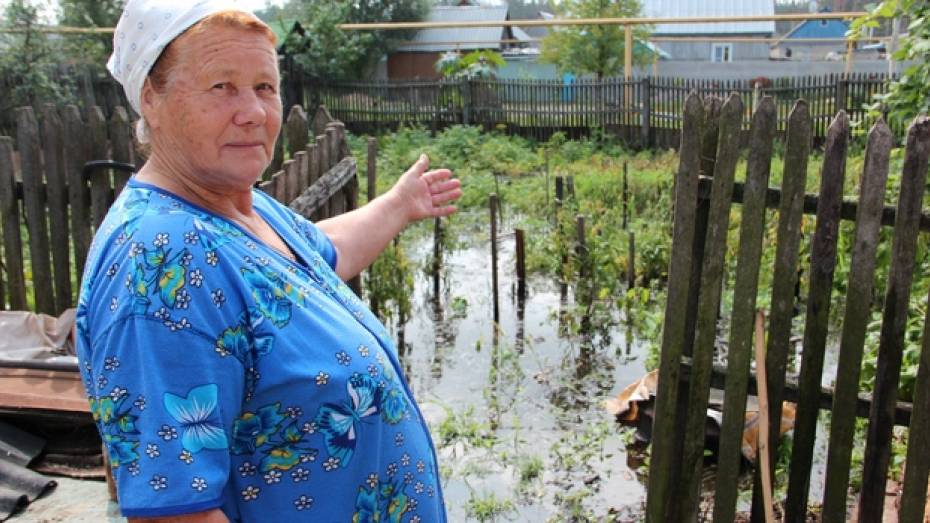 После августовских дождей вода затопила около 50 подворий новоусманского села
