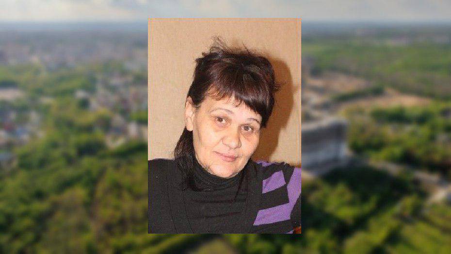 В Воронежской области пропала 49-летняя женщина