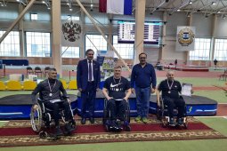 Воронежский инвалид-колясочник установил рекорд России в толкании ядра