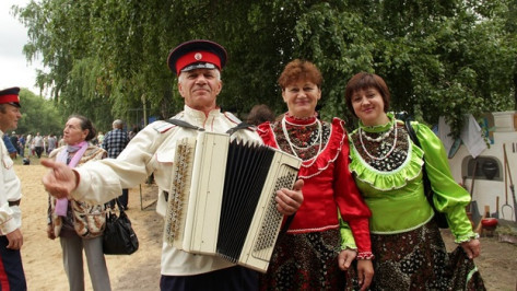В Новой Усмани прошел ХV традиционный фольклорный фестиваль «На Троицу!»