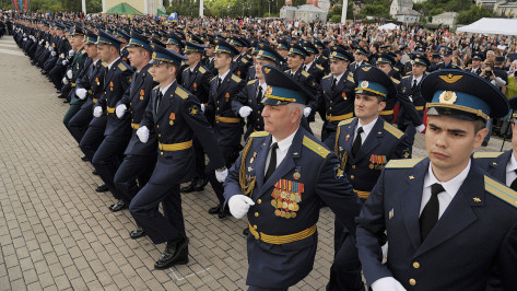 Центр Воронежа перекроют из-за выпуска офицеров Военно-воздушной академии